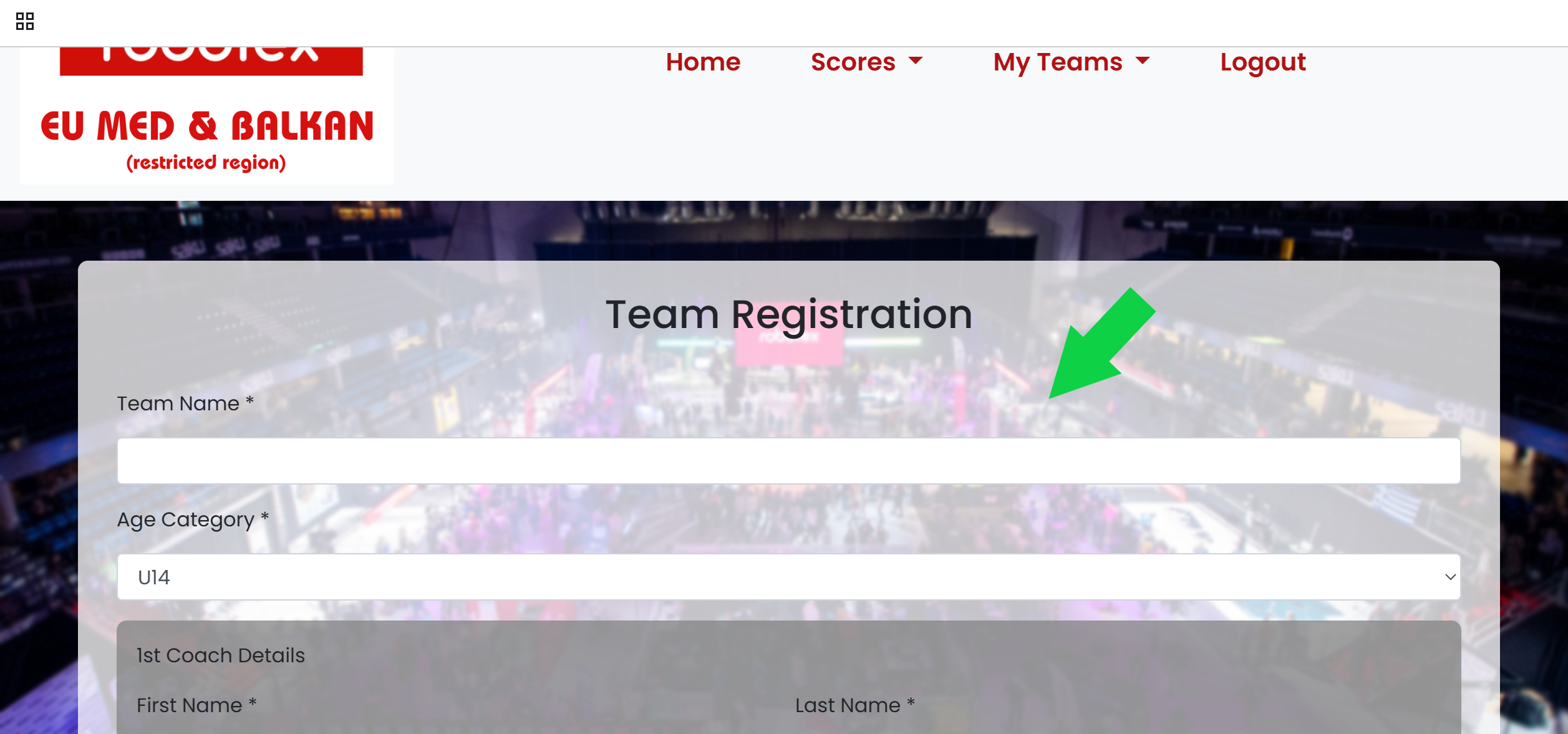 Team Registration